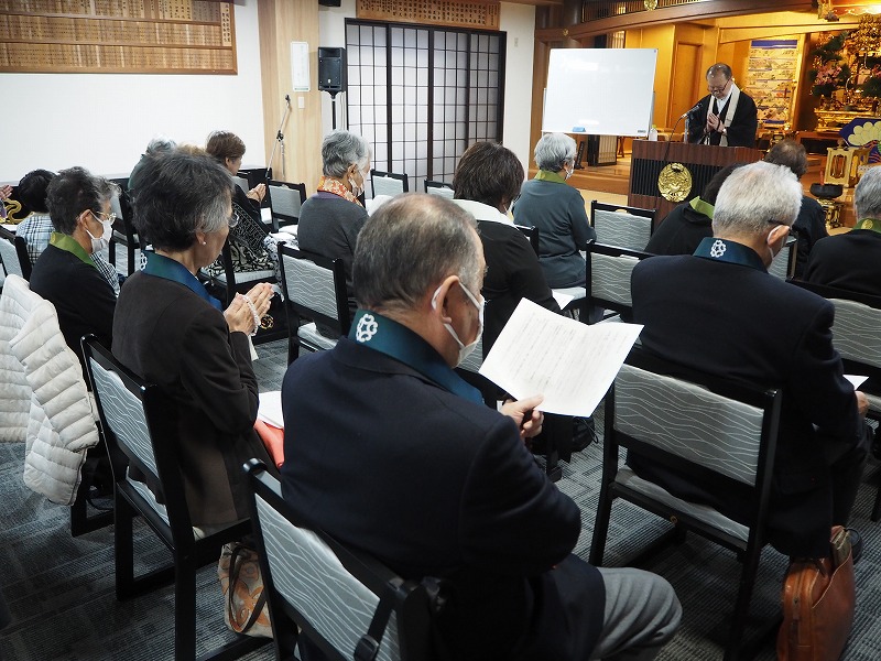 専修寺報恩講　結願日中