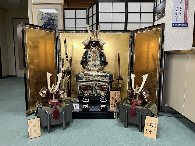 五月の節句飾り